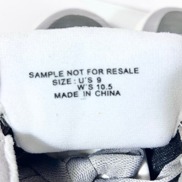 Vans Off The Wall Hylane Sneaker Shoes Men 9 Women 10.5 Gray White Black - Picture 7 of 7